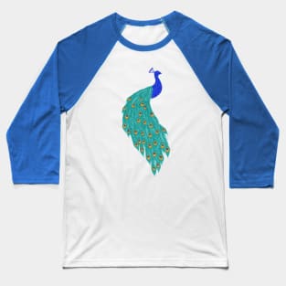 Peacock Baseball T-Shirt